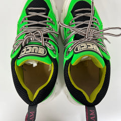Gucci Green Flashtrek Sneaker Size 8.5