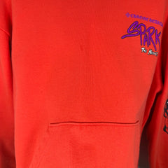 Chrome Hearts x Matty Boy Red Spark Graphic Hoodie Size L