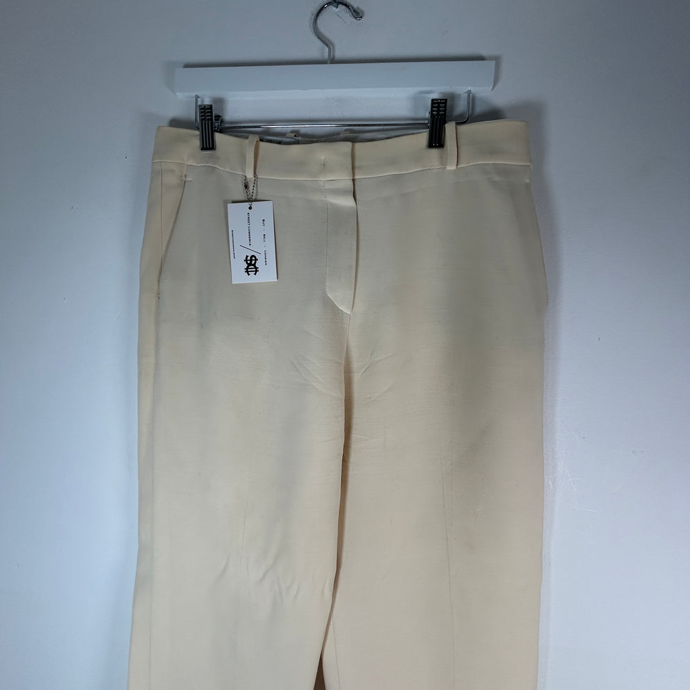 Loro Piana Virgin Wool Khaki Trousers Size 46