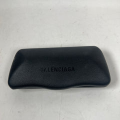 Balenciaga Black Geometric Sunglasses