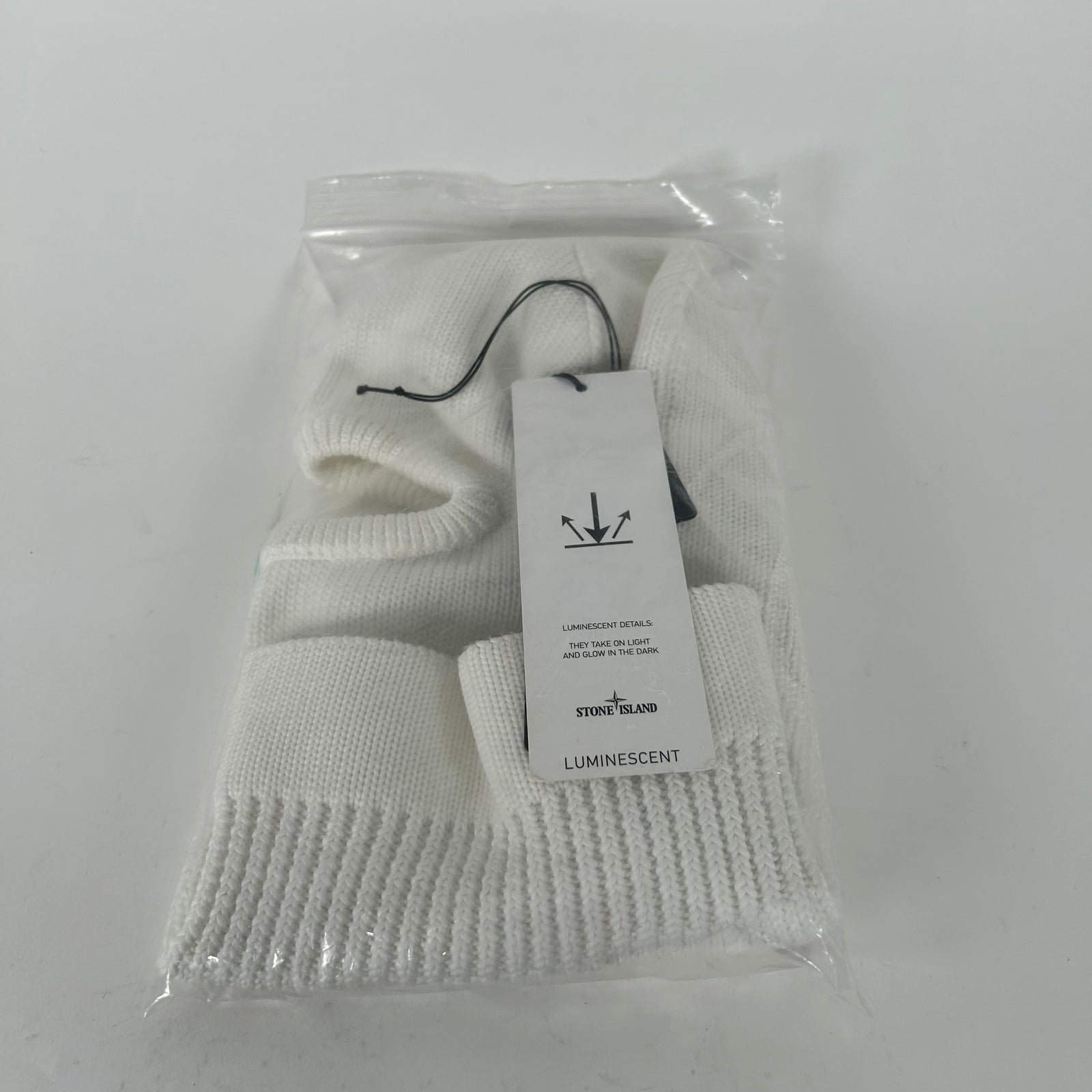 Stone Island x Supreme White Balaclava Mask