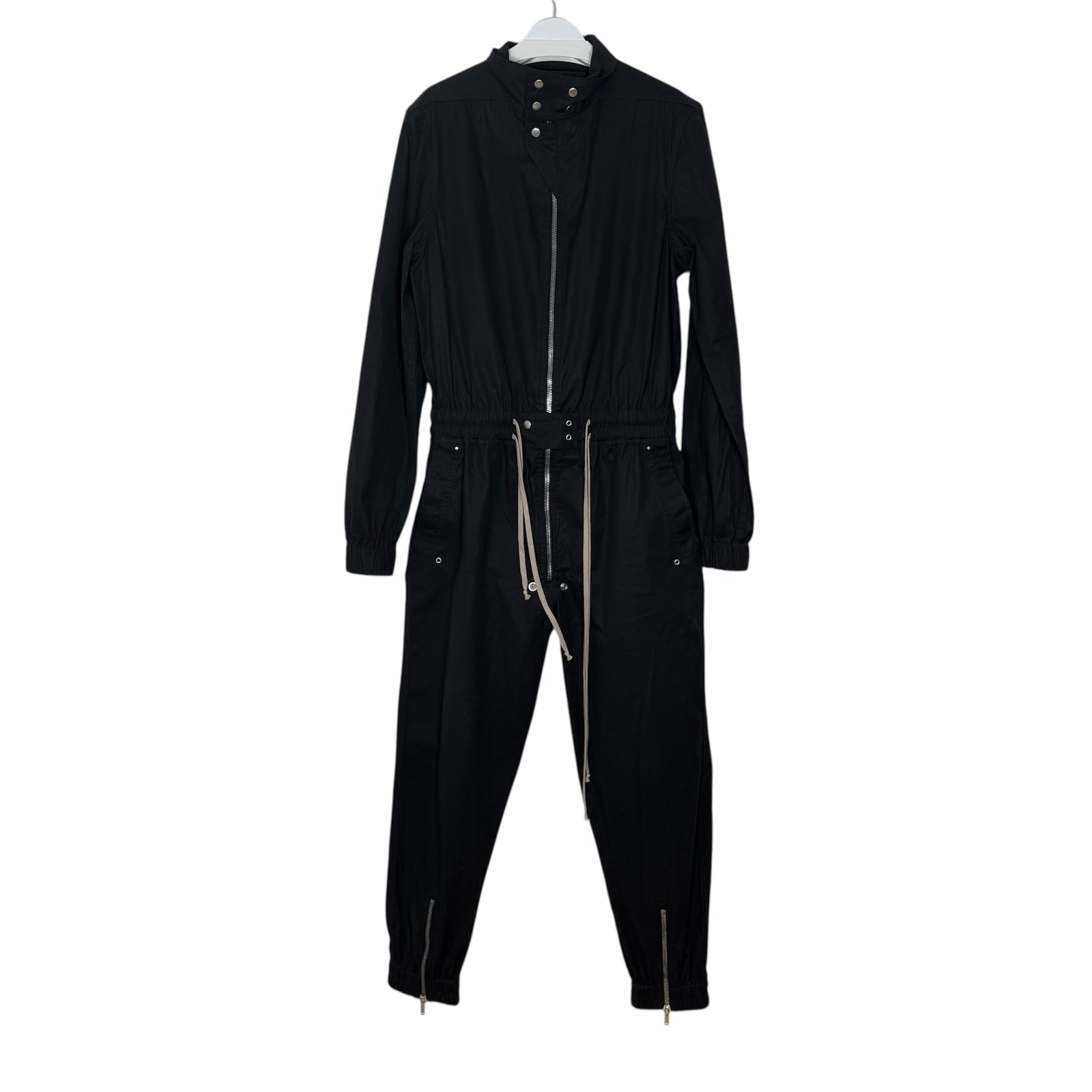 Rick Owens Luxor FW/23 Black Jumpsuit Size XL