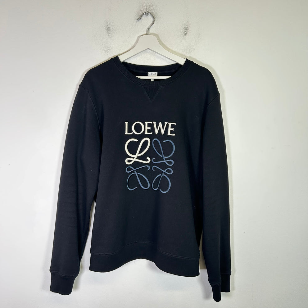 Loewe Anagram Embroidered Logo Sweater