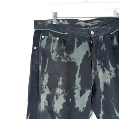 Dries Van Noten Tie Dye Bondage Jeans