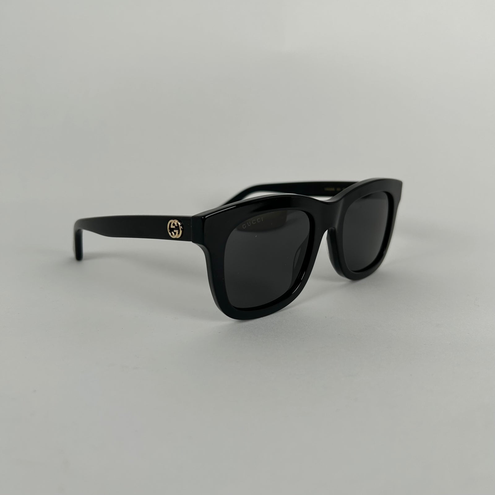 Gucci Black GG Square Sunglasses