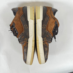 Louis Vuitton Brown Suede Trainers LV 8.5