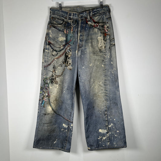 Acne Studios 1981 Trompe l'oeil Jeans Size 46