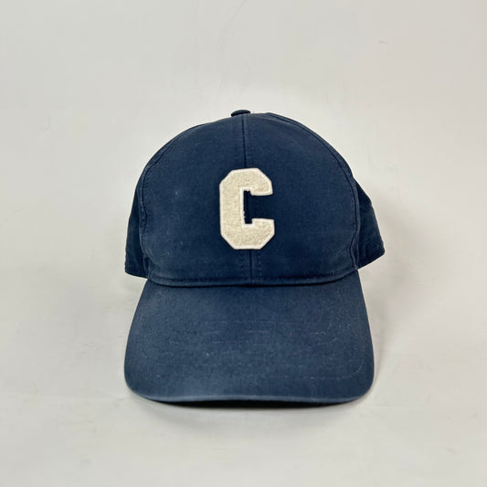 Celine Navy Initial Baseball Cap