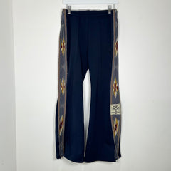 Kapital Navy Narrow Flare Track Pants Size 1