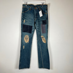 Number (N)ine Kurt Cobain Denim Patch Jeans Size 4