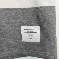 Thom Browne Grey 4 Bar Shorts Size 4