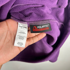 Supreme Purple Polar Fleece Half Zip Pullover Size M