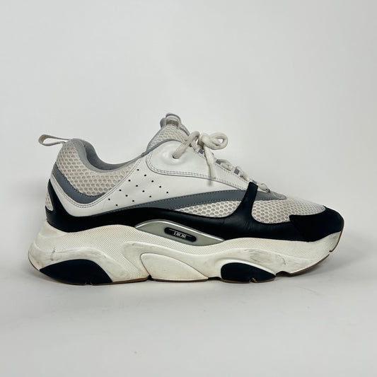 Dior B22 White/Black Sneaker Size 46