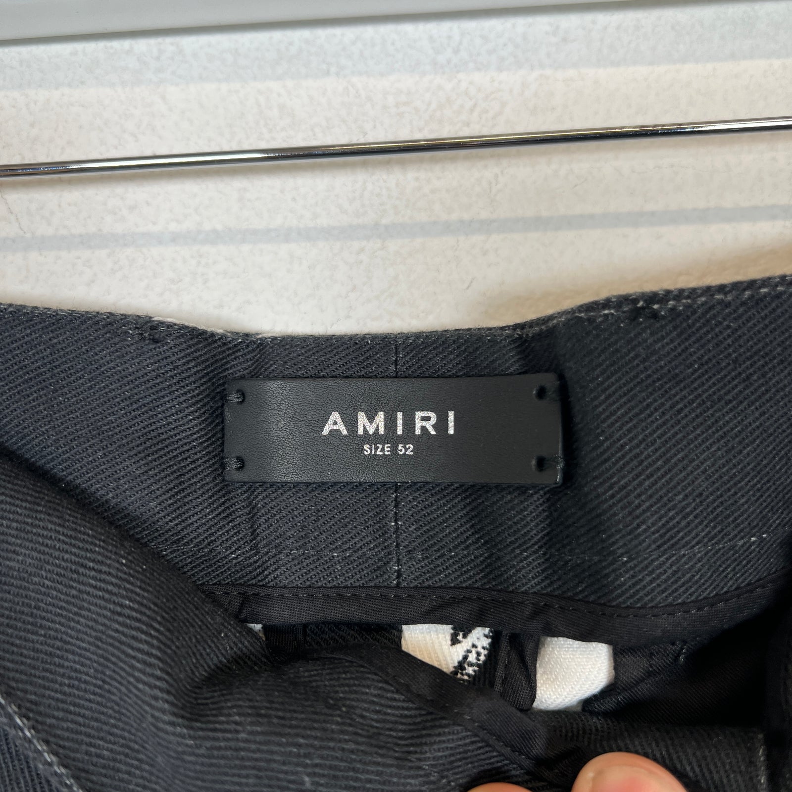 Amiri x Wes Lang Dark Grey Trousers Size 52