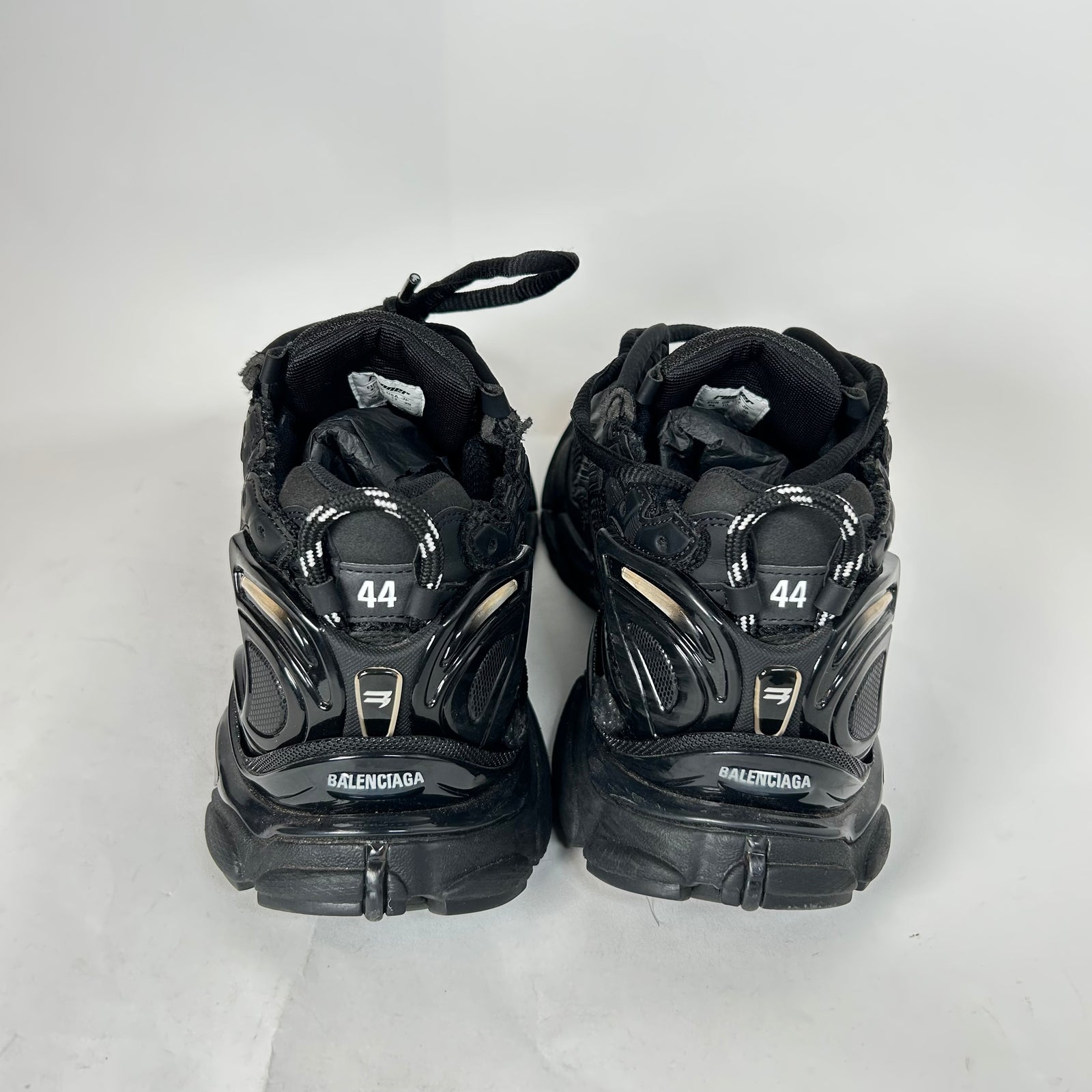 Balenciaga Triple Black Matte Runners Size 44
