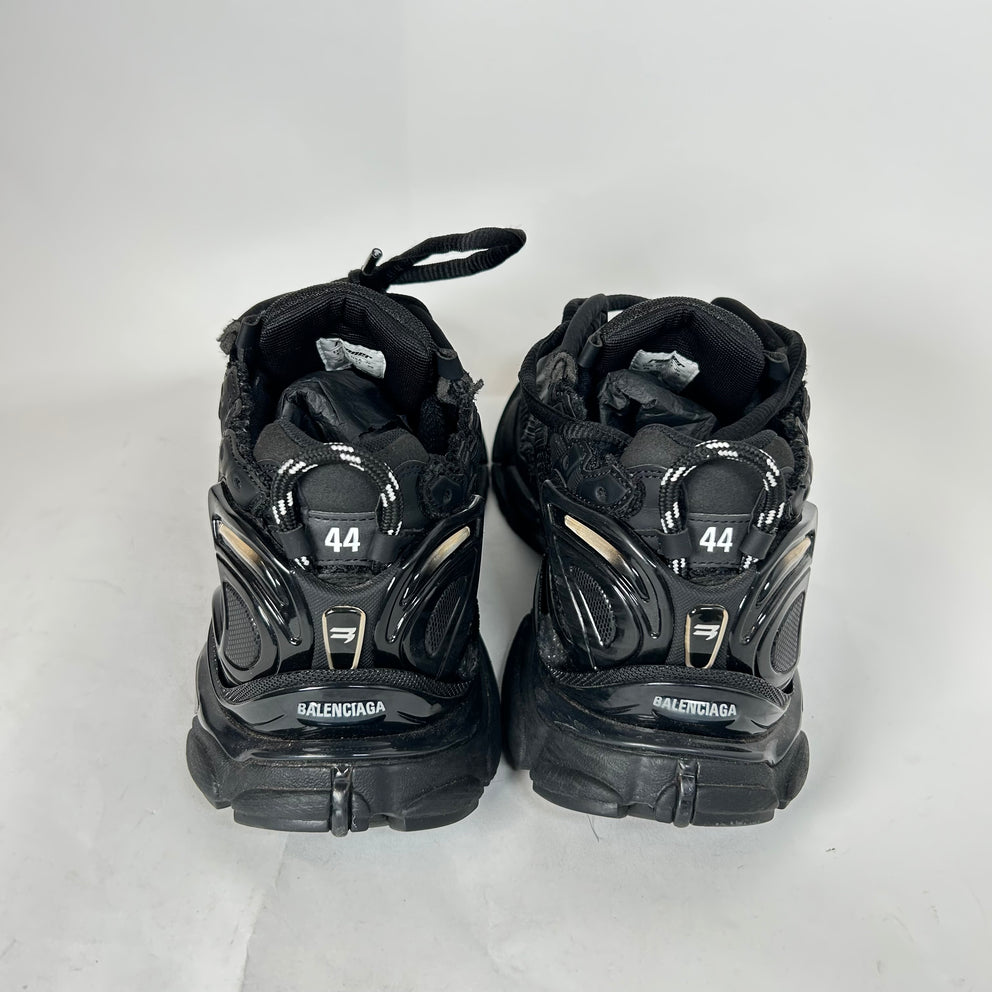 Balenciaga Triple Black Matte Runners Size 44
