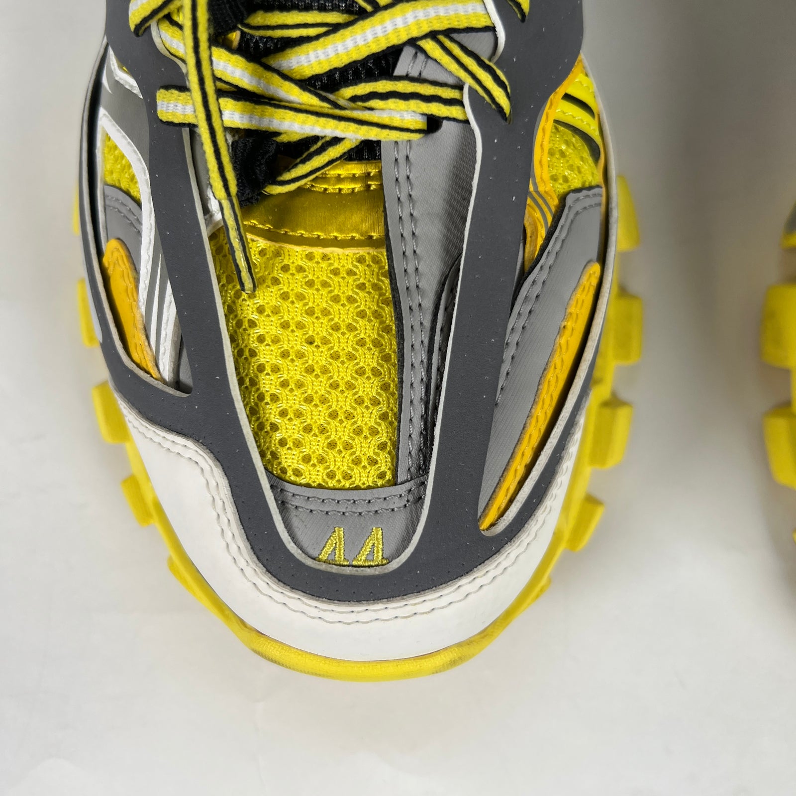 Balenciaga Yellow/Grey Track Sneakers Size 44