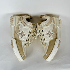 Louis Vuitton Beige Skate Sneakers Size LV 10