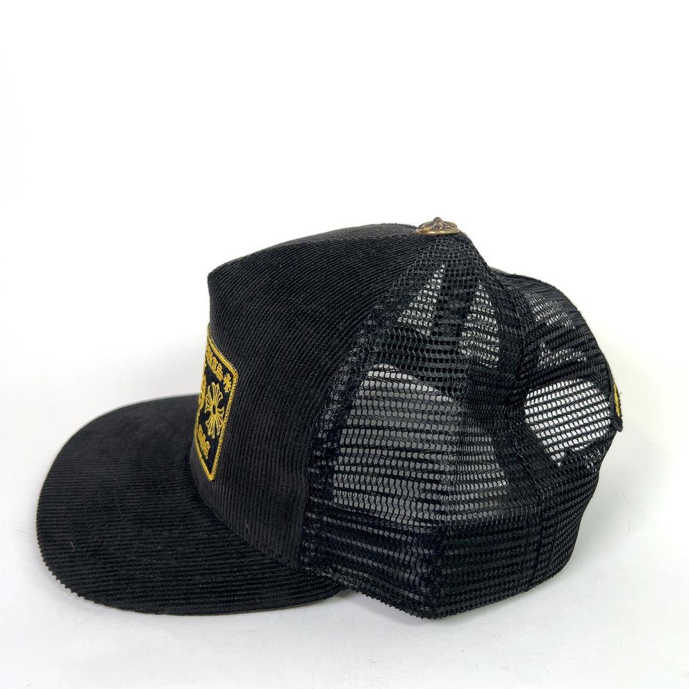 Chrome Hearts Corduroy Hollywood Trucker Hat
