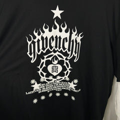 Givenchy Graphic Logo Layered Thermal Longsleeve T-Shirt Size XL