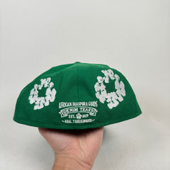 Denim Tears Green Wreath Fitted Cap Size 7 1/4