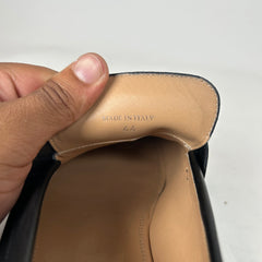 Maison Margiela Black Leather Tabi Loafer Size 44