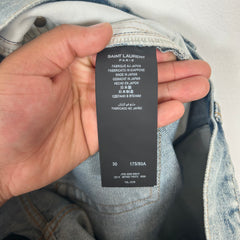 Saint Laurent Lightwash D18 Jeans Size 30