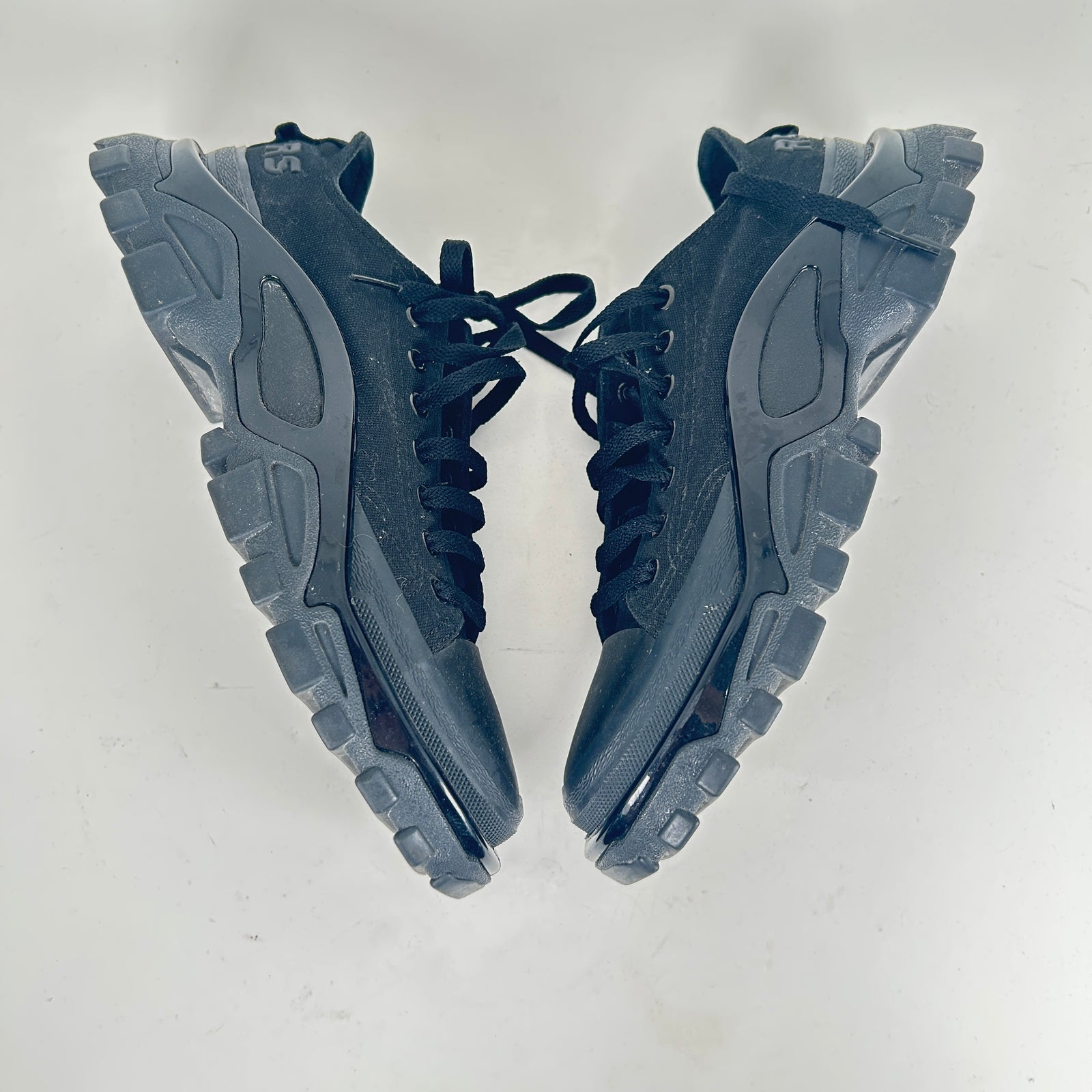 Raf Simons Black Low Tops