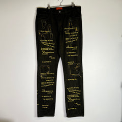 Who Decides War "Do You Think I'm Crazy" Jeans