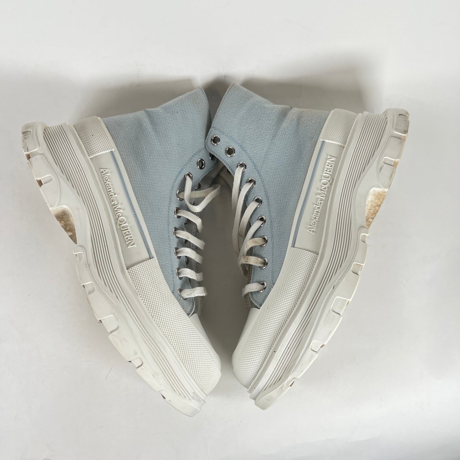 Alexander Mcqueen Tread Slick Baby Blue Size 9