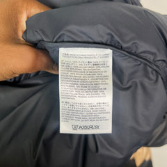 Supreme x The North Face AW21 Bleached Denim Print Down Jacket Size XL