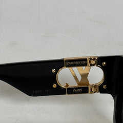 Louis Vuitton Black Link Square Sunglasses