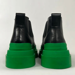 Bottega Veneta Green Low Tire Boot Size 44.5
