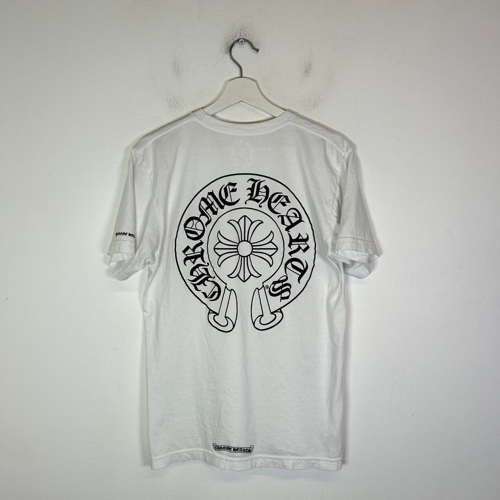 Chrome Hearts Horseshoe Logo Pocket T-Shirt