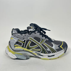 Balenciaga Grey/Yellow Runner Size 42