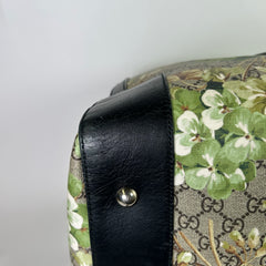 Gucci GG Supreme Blooms Medium Duffle Bag