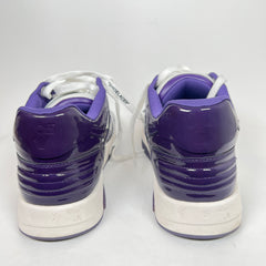 Off White Purple Out The Office Sneaker Size 46