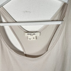 Helmut Lang White Tank Top Size S