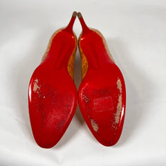 Christian Louboutin Cork Heels Size 41
