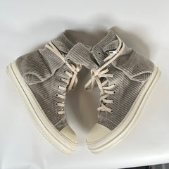 Rick Owens Gray Corduroy Ramones Size 43