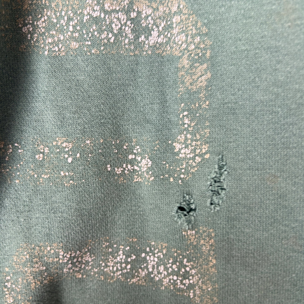 Saint Michael Distressed 'Source' Graphic Sweatpants
