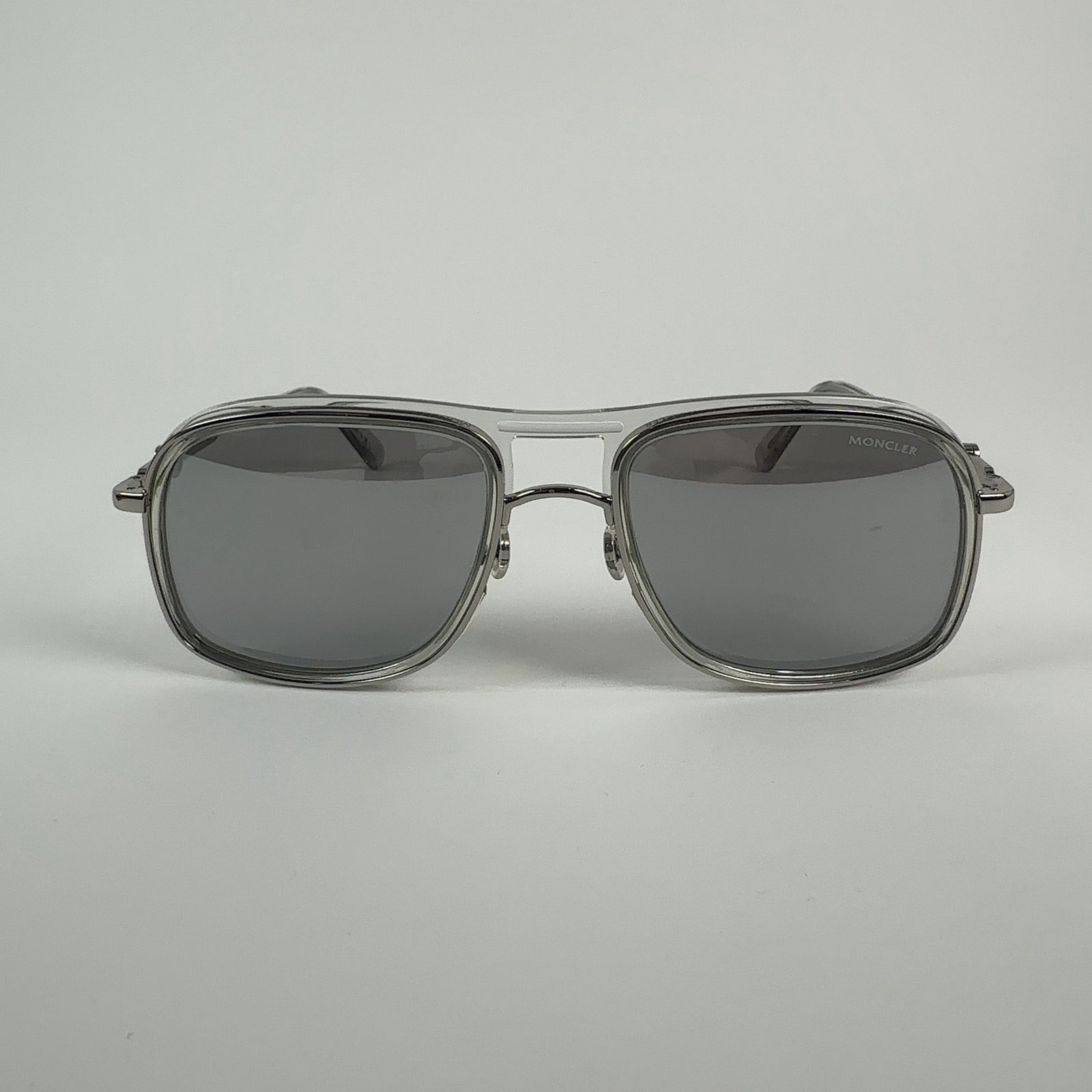 Moncler Grey Square Sunglasses