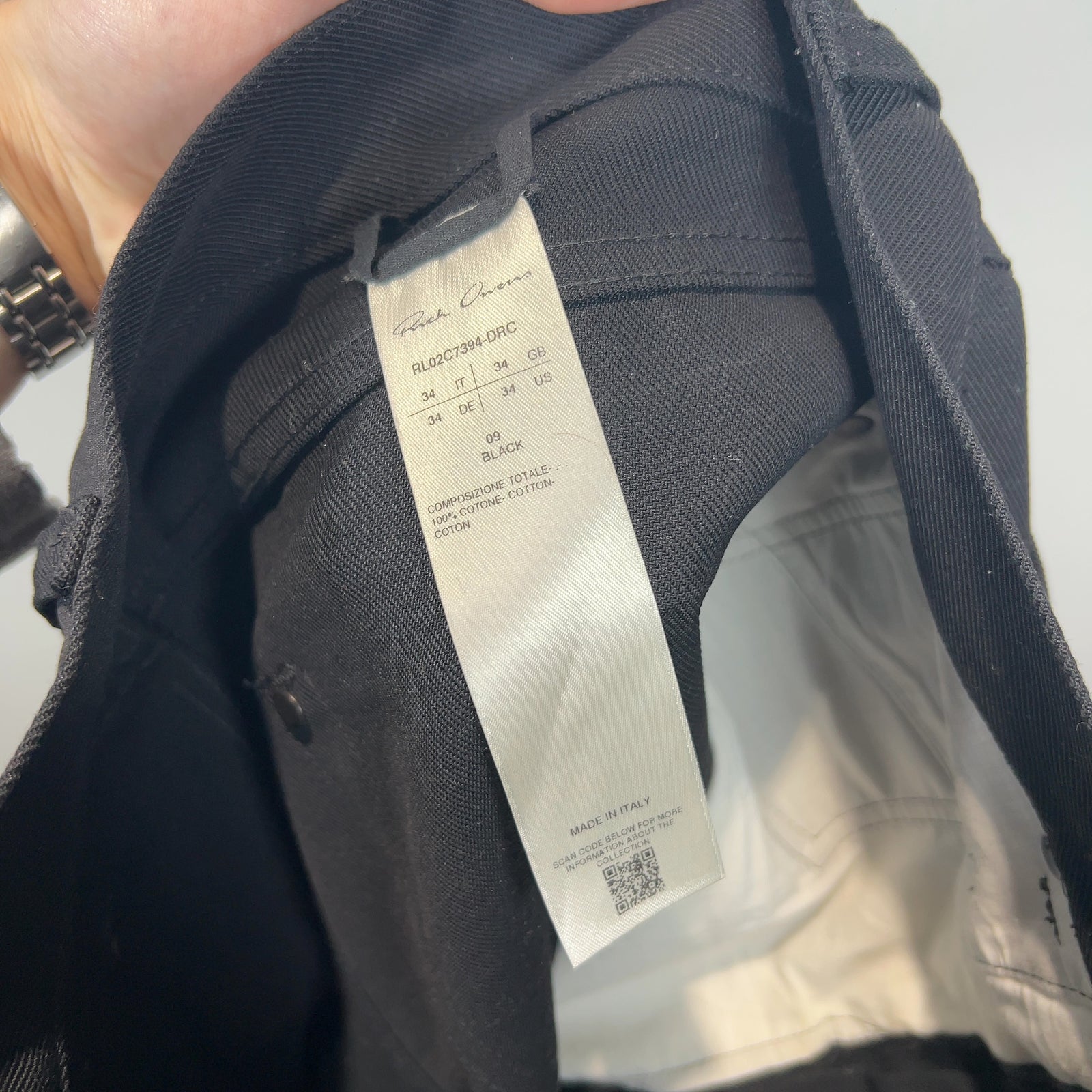 Rick Owens Bonotto Flare Denim Pants