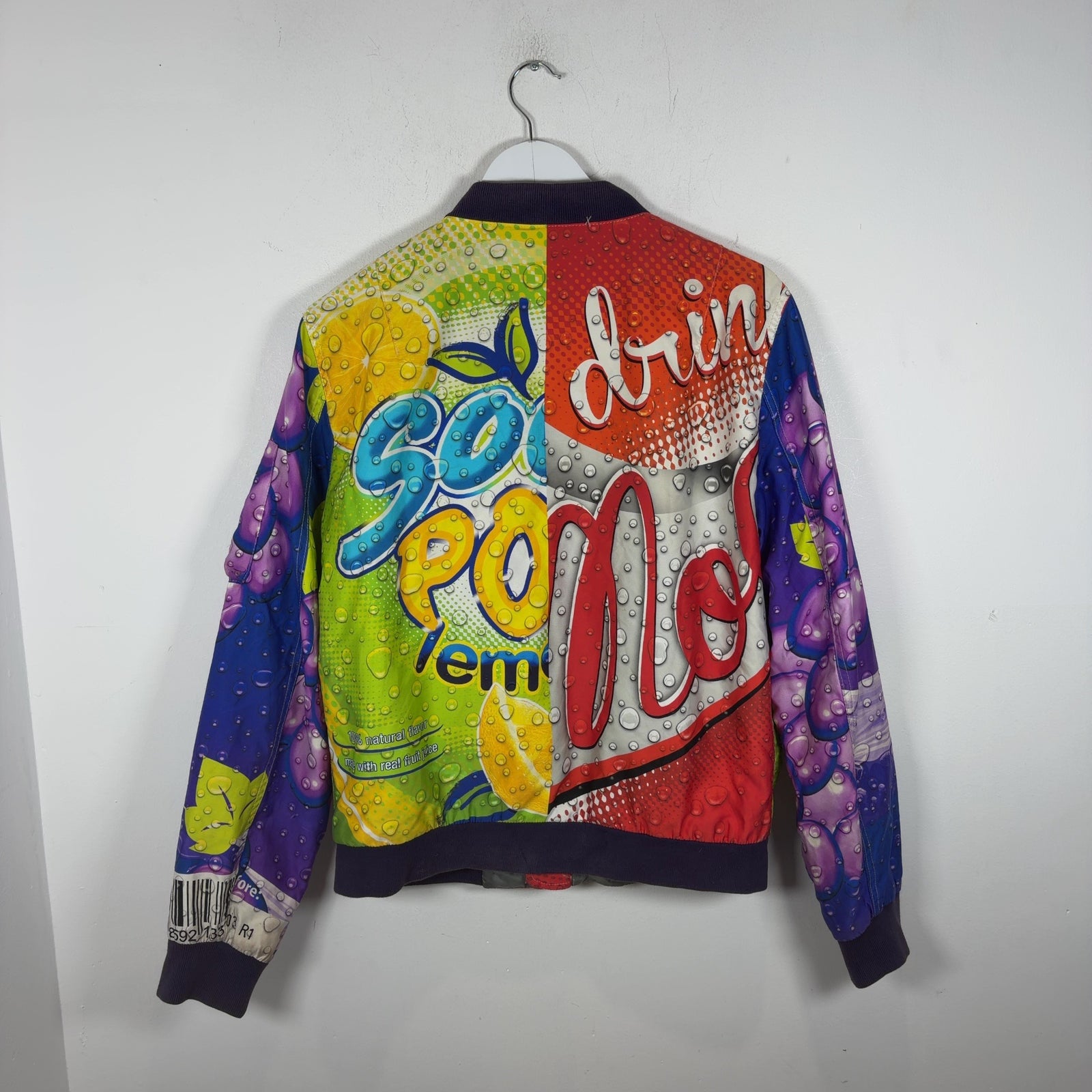 Moschino Couture “Drink Soda” Bomber Jacket