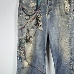 Acne Studios 1981 Trompe l'oeil Jeans Size 46