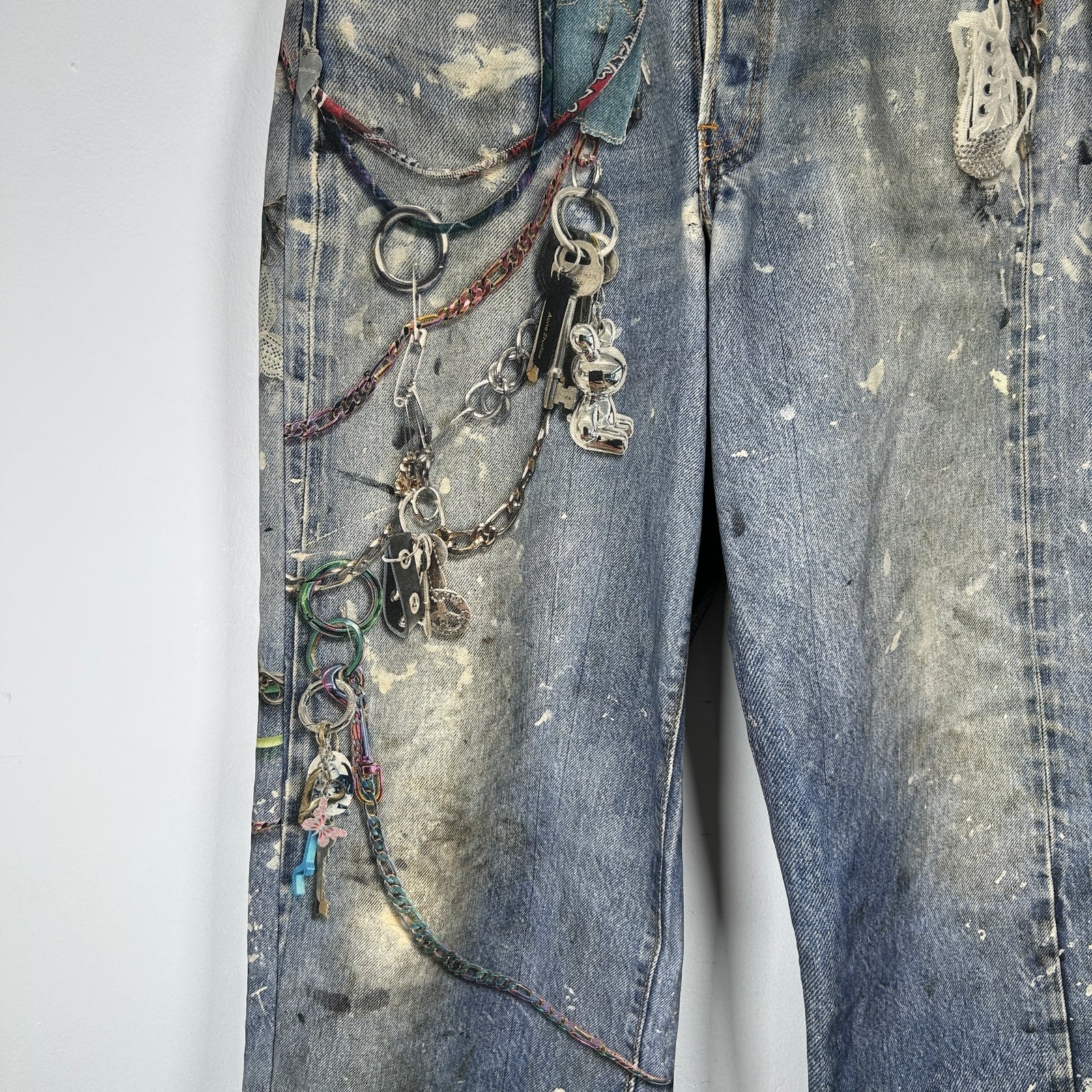 Acne Studios 1981 Trompe l'oeil Jeans Size 46