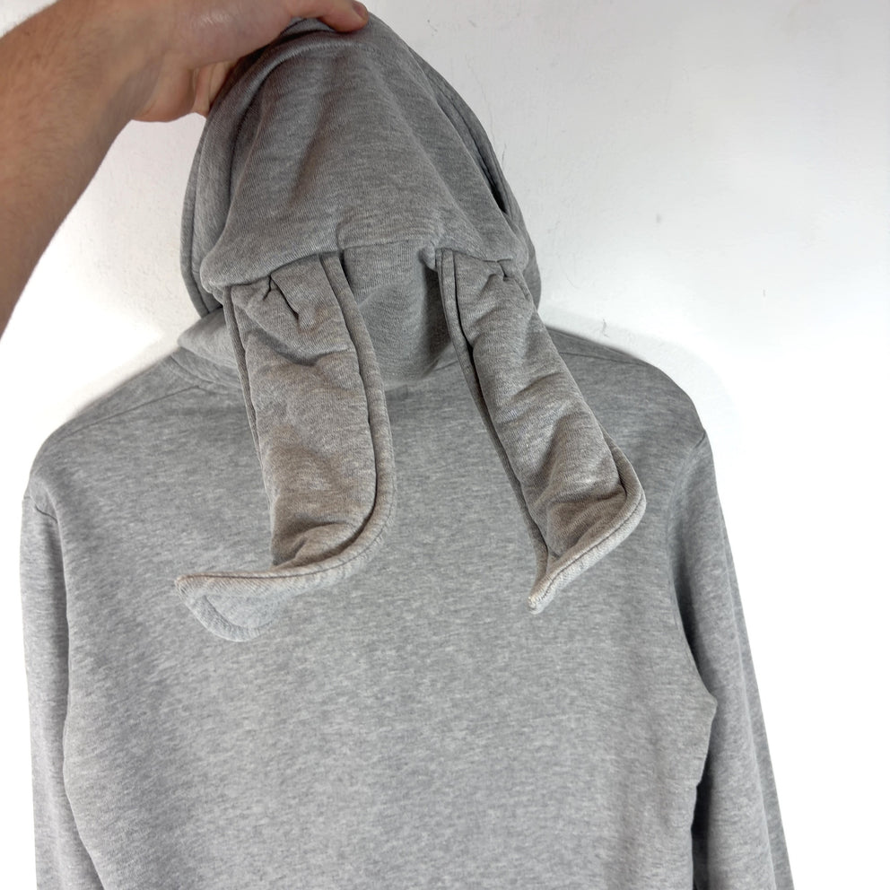 Comme Des Garcons Bunny Ear Zip Up Hoodie