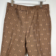 Gucci Diagonal GG Monogram Brown Suit Set