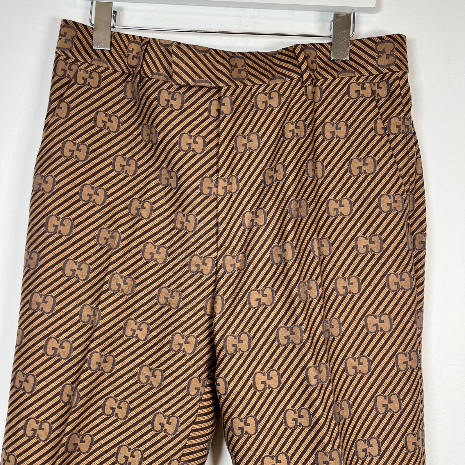 Gucci Diagonal GG Monogram Brown Suit Set