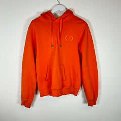 Dior Orange CD Icon Hoodie Size M